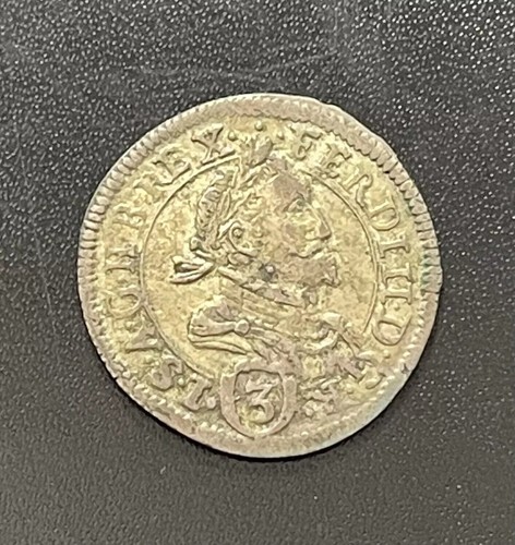 Austria 1631 Silver 3 Kreuzers Ferdinand II/Graz