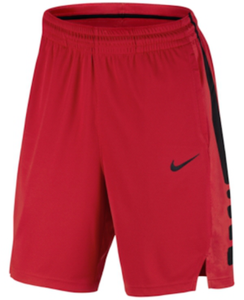 nike basketball shorts red