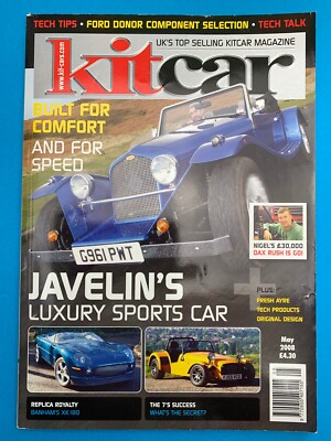 Kit Car/Cobra Magazine May 2008 - Replica Banham's XK180 - Tech Talk