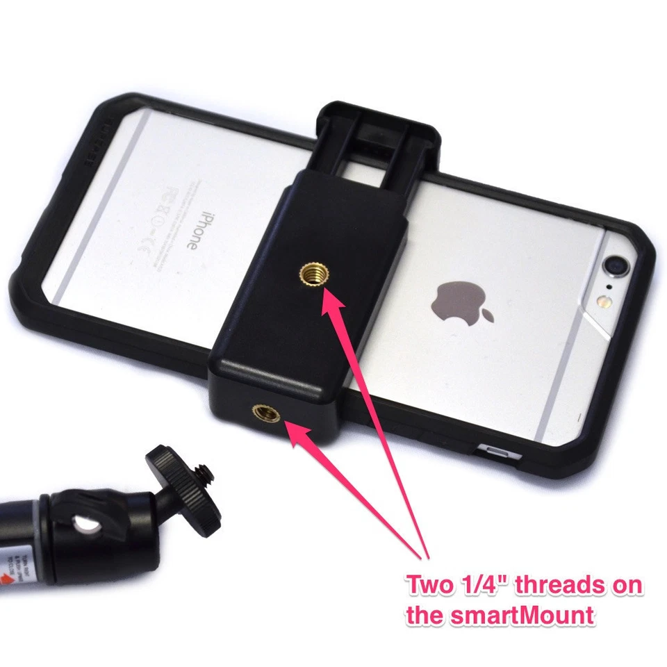 iStabilizer Monopod with smartMount Smartphone Selfie Stick fits iPhone 6 Plus - Image 3 of 3