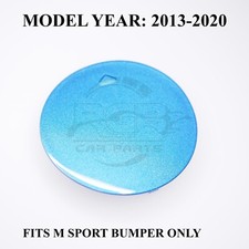 Vorne Stoßstange tow hook cover für BMW 3er F34 Gt M Sport 13-20 Estoril Blau