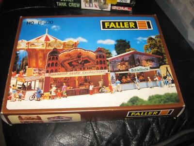 Carnival Fun Fair Stands by Faller in HO Gauge kit B-320
