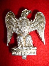 Royal Scots Greys NCO's Silver Older (French Eagle) Arm Badge - Cavalry 