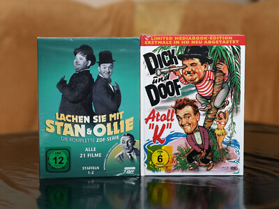 Lachen Sie mit Stan & Ollie (7 DVDs) + Atoll K Mediabook (DVD + Blu-ray)