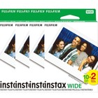 80 Prints Fujifilm Instax Wide Instant Film for Fuji 200, 300, 400 Camera   