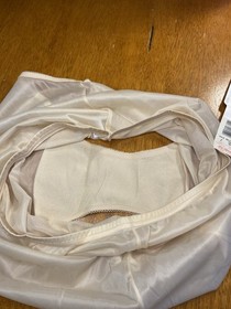 NWT DeadstockVanity Fair 80&rsquo;s Champagne Sheer Diaphanique NYLON lingerie SZ 7