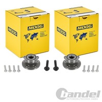 2X Moog RADLAGER-SATZ Hinten Vorne Passend FüR Audi A1 A3 Q3 TT Seat Alhambra AL