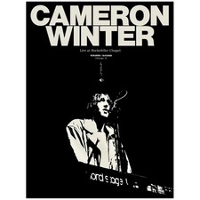 Cameron Winter Live At Rockefeller Chapel Chicago Il December 16 17 2025 Poster