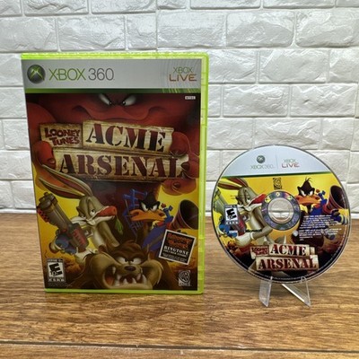 Looney Tunes: Acme Arsenal (Microsoft Xbox 360, 2007) CIB Tested Working