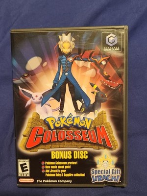 Pokémon Colosseum Bonus Disc (GameCube) with Manual. Tested and working.