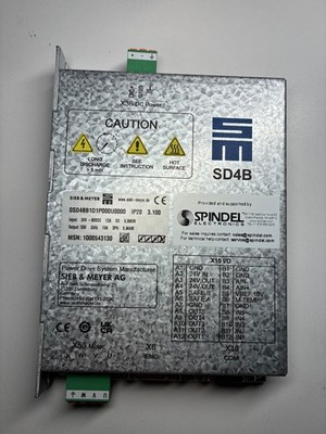Sieb and Meyer Frequency Converter Motor Driver SD4B