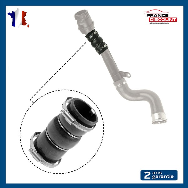 Turbo Schlauch FüR Peugeot 208 308 3008 5008 CitroëN C3 C4 Berlingo 1.6 Hdi-image