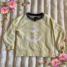 Janie and Jack Yellow Anchor toddler boy Sweatshirt