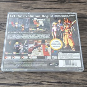 Evolution: The World of Sacred Device Dreamcast CIB Complete Minty inc reg card