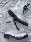 MADMIA Bubble Boots *Clear to Show off your FUN Socks!! Size 37  (5 US) — photo 1