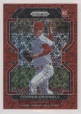 2022 Panini Prizm Tier III Red Donut Circle 39/99 Cooper Criswell #234 11pj