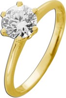 Verlobungsring Gold 585 14K Lab Grown Diamant 1.0Ct
