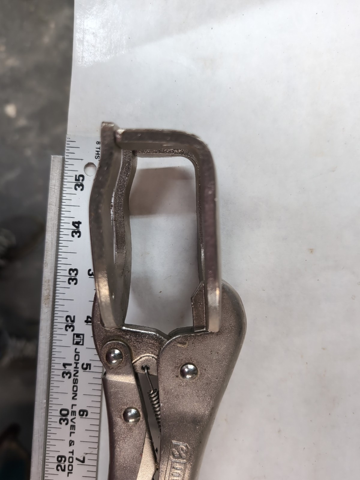 Jobsmart Welding Pliers 11 Inch U-shaped Welding Clamp Locking