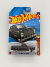 2025 Hot Wheels  83 Chevy Silverado Black   Hot Trucks 197/250