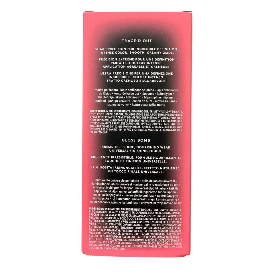 Fenty Beauty 有内衬 + 亮面 2 件套唇部礼品套装 GRAPE SPLASH Holiday 2025 全新 — 第 2/2 张图片