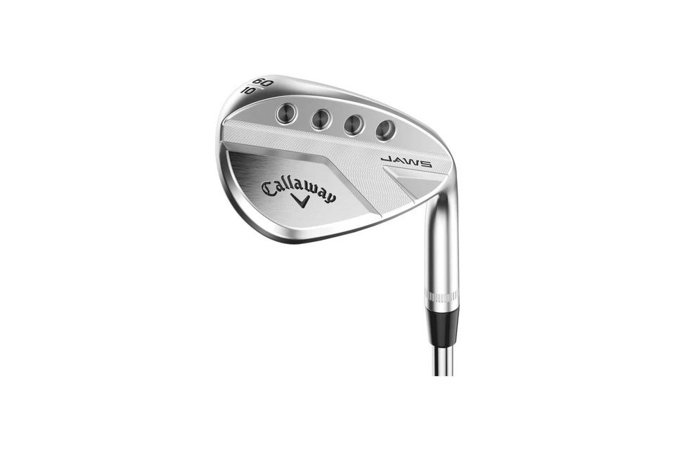 Callaway Jaws Full Toe Raw Chrome Wedge 60°-10° Stiff Stahl Linkshand