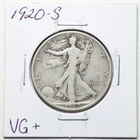 1920-S 50C Walking Liberty Half Dollar in VG+ Condition #6434
