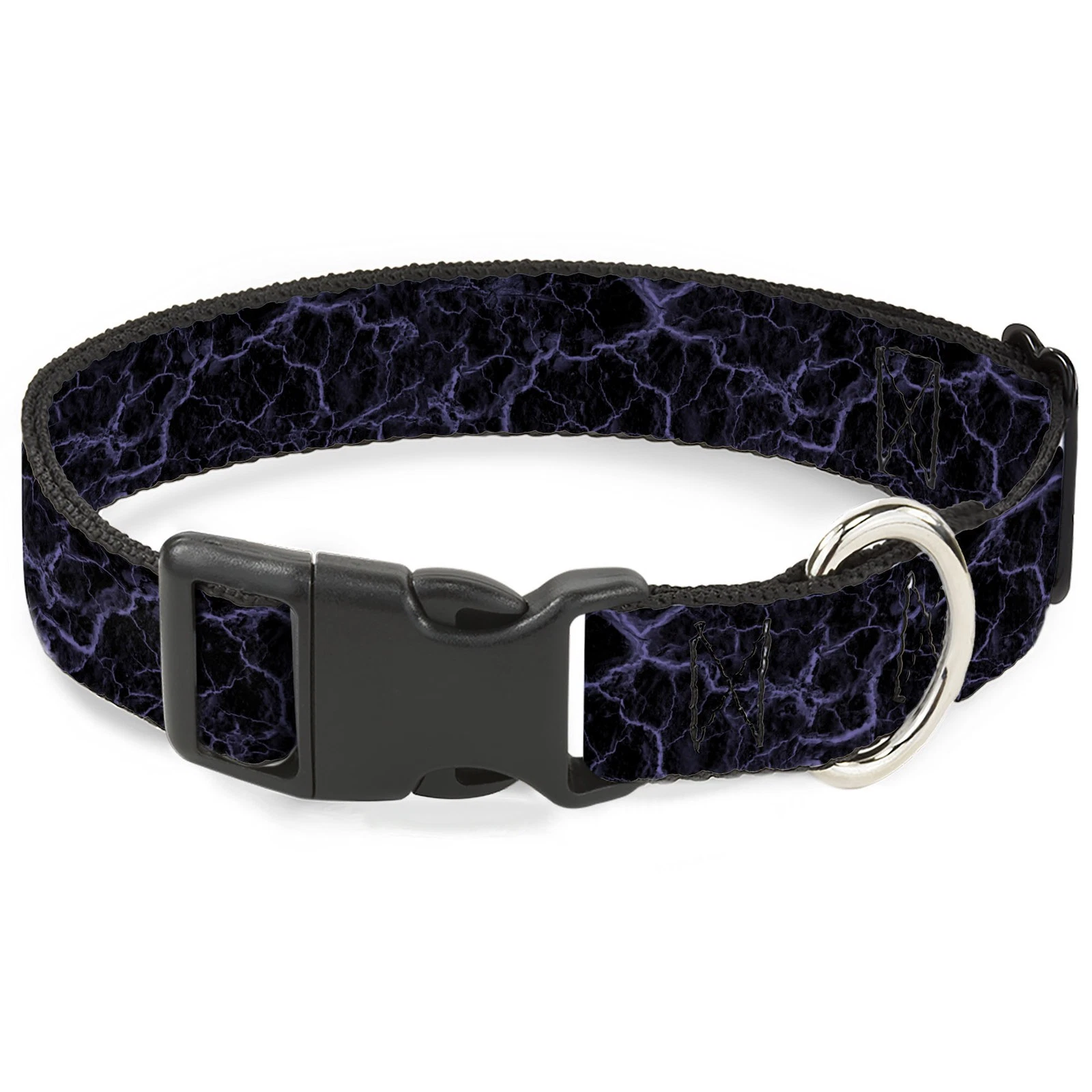 Plastic Clip Collar Marble Black/Purple Small 9.5-13"
Opens in a new window or tab