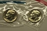 1980 P & D Uncirculated Roosevelt Dimes in Mint Cello, Free Shipping