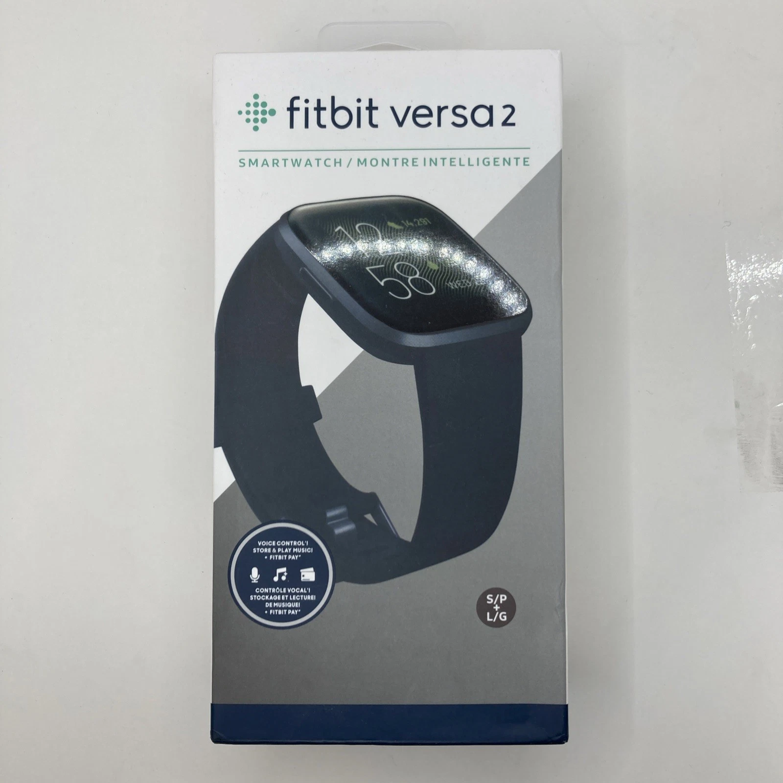 Open Box Fitbit Versa 2 Fitness Smartwatch - Activity Tracker - Black. Nm
Opens in a new window or t