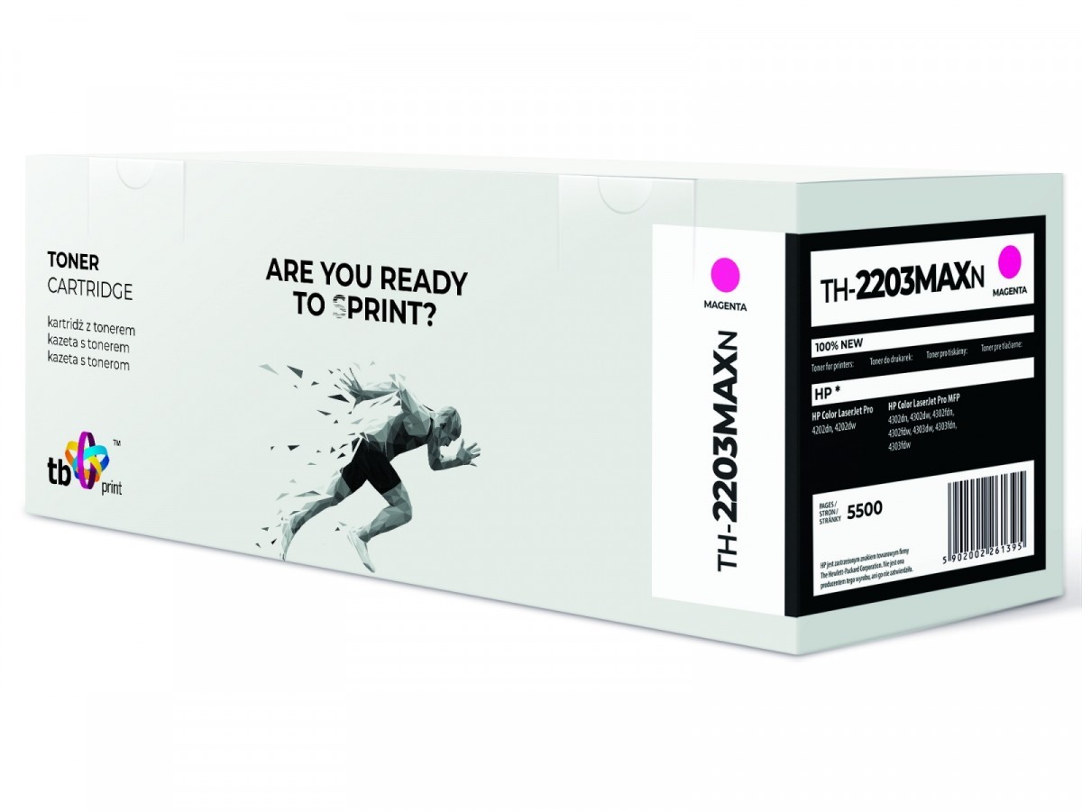 5902002261395 Тонер для HP Color LaserJet Pro 4202 W2203X TH-2203MAXN 100 новый m 26390₽