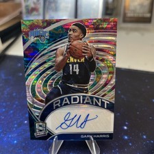 2020-21 Panini Spectra Gary Harris Radiant Signatures Celestial Auto #10/35