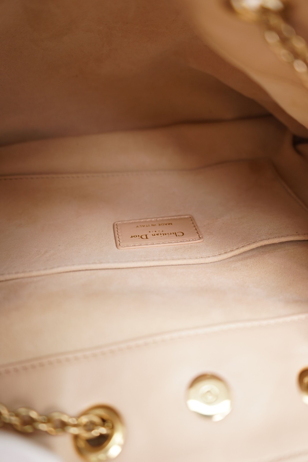 Dior Ammi Lucky Bag Cloud Bag Medium Nude Lambskin thumbnail 15