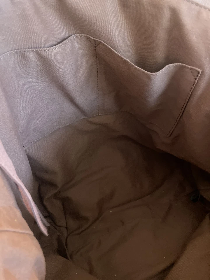 Bolso de Mano FRYE Vivian de Cuero con Flecos. Marrón. Foto 4 de 4