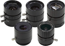 Cs-Mount Lens Kit for Raspberry Pi HQ Camera Type 1/2.3 , 6Mm to 25Mm Focal Len