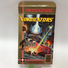 Vindicators (Nintendo NES, 1987) in Original Box w Manual CIB