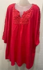 AUTOGRAPH Watermelon Red 3/4 Sleeve Tunic -26- As New