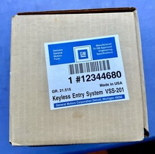 Nos Oem Gm 1993-1997 Camaro Firebird Trans Am Vss-201 Keyless Entry System Kit