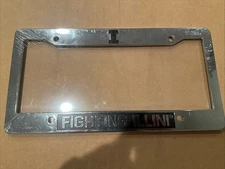 Ipg Team Sports U of I Fighting Illini Plastic License Plate Frame