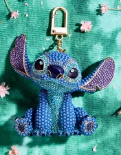 Disney BaubleBar Lilo & Stitch Purse Bag Charm Stones/Enamel - Brand New in Box