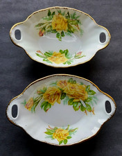 ZWEI VINTAGE BONE CHINA ROYAL ALBERT TEEROSE SCHMUCKGESCHIRR