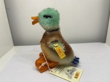 Steiff Animal 032936 Duck 13cm. Excellent Condition