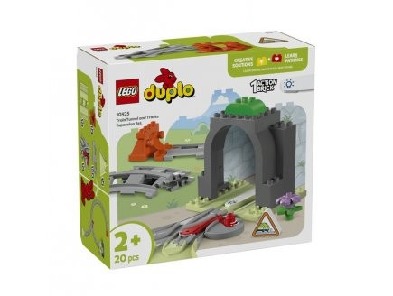 Lego Duplo Ville 10425 Set d'extension : Rails et Tunnel du train - Accessoire