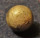 WAR OF 1812 TO PRE CIVIL WAR DRAGOON EAGLE BALL BUTTON  BUTTON ALBERT# UU-135-TY