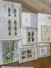 GB UK 6 different FDC covers all with blocks / miniature sheets