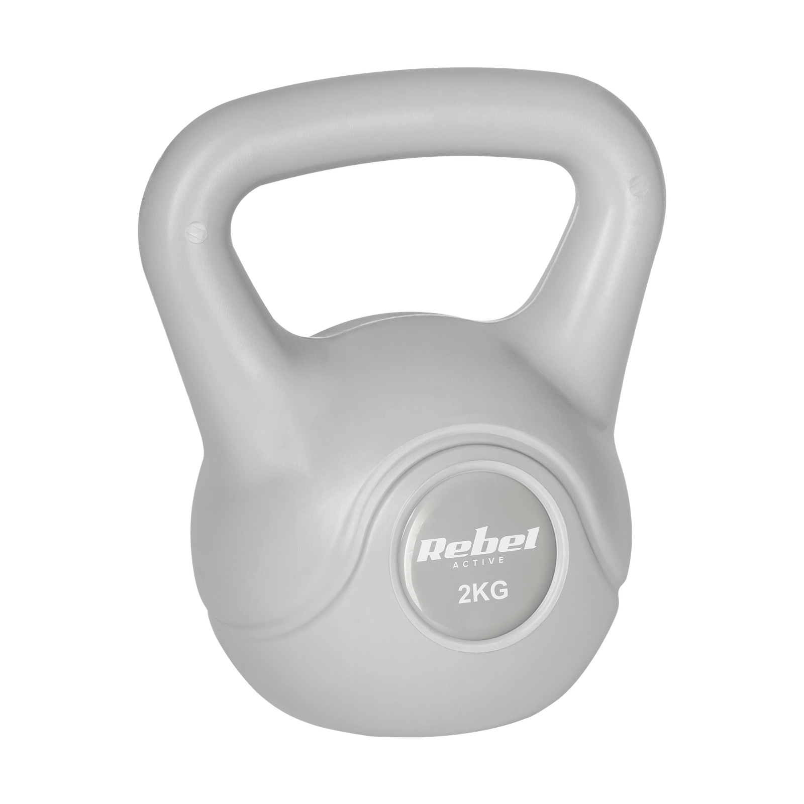 5901890121873 Kettlebell bitumiczny 2 kg szary REBEL ACTIVE Rebel 3490₽