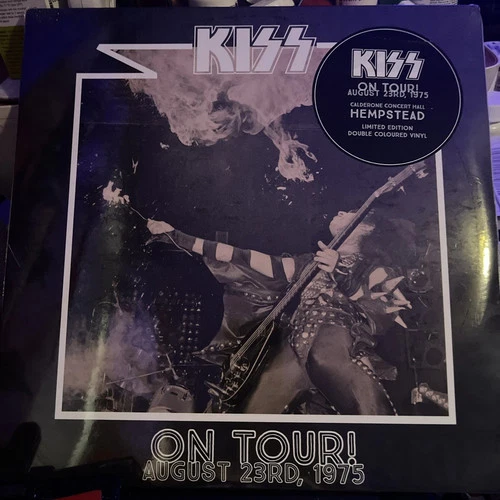KISS Live Hempstead Calderone Concert Hall 08/23/75 - 2LP Color Vinyl NEW SEALED