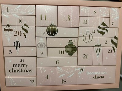 Beautylove By XLaeta Beauty Kosmetik Adventskalender  LEER Zum Selbstbefüllen