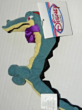 Disney Store Fantasia Croc Alligator Bean Bag Plush with tags 7"