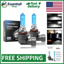 Super Bright 9005 Halogen Headlight Bulbs - 12V 60W - Enhanced Night Visibility