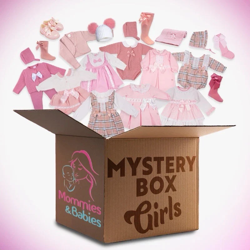 Mystery Box of Baby Girl Clothes Bundle 0-3 Months
Opens in a new window or tab